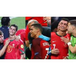 Tri suze, iako starost prolazi, srce koje voli portugalski nogomet i dalje postoji